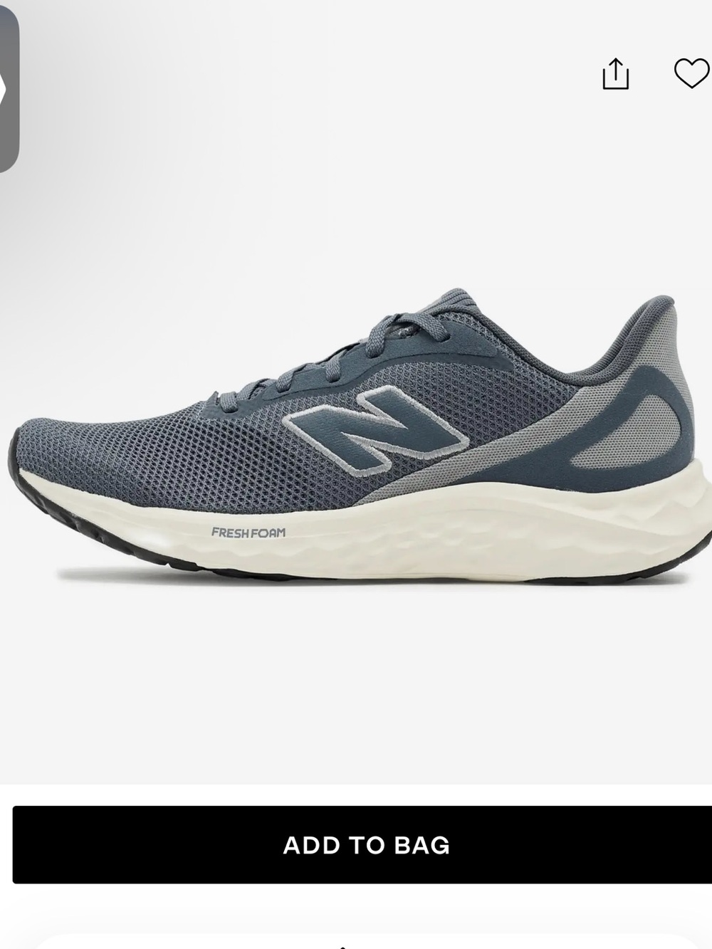 New NIB New Balance Men's Fresh Foam Arishi V4 Men’s Running Shoes Sz 11 W 4E